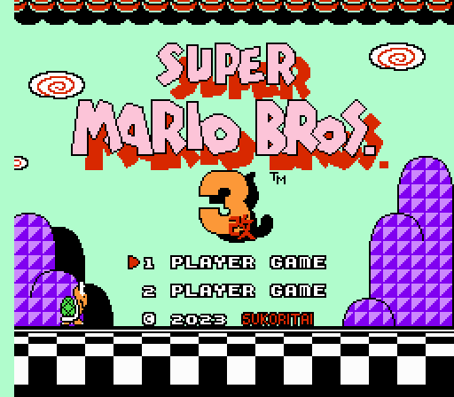 Super Mario Bros 3 Kai (Hack) NES ROM