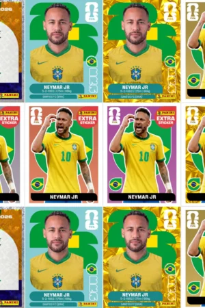 Figurinha Neymar Copa 2026 para Imprimir (PDF) | Edição Especial