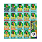 Figurinhas Brasil Copa do Mundo 2026 para Imprimir – Seleção Completa (PDF)