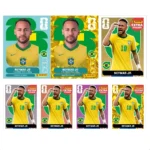 Neymar Jr 2026 — Kit com 7 Figurinhas Legends Edição Especial Copa