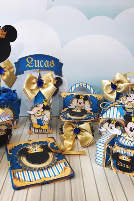Arquivo de Festa Mickey Realeza em PDF