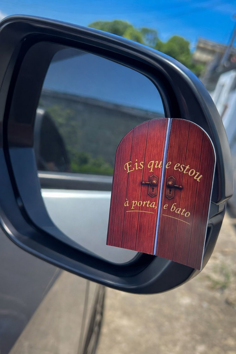 Arquivo Digital Cartão para Retrovisor de Carro Cristão - Envio Imediato - Imagem 2