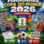 Figurinhas da Copa do Mundo 2026 para Imprimir – Kit Completo com +980 Figurinhas