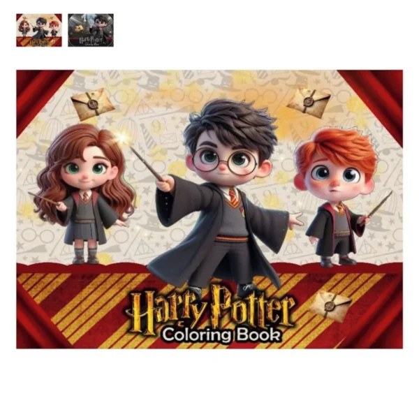 Livro de Colorir Bobbie Goods Harry Potter – Digital – Loja Wx ...