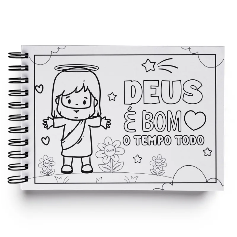 Arquivo Digital Colorir Versículos Bíblicos - Para Adultos e Crianças - Imagem 4