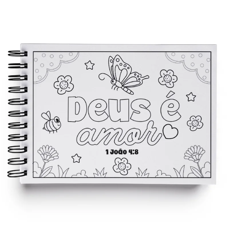 Arquivo Digital Colorir Versículos Bíblicos - Para Adultos e Crianças - Imagem 3