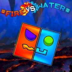 Fire and Water Geometry Dash