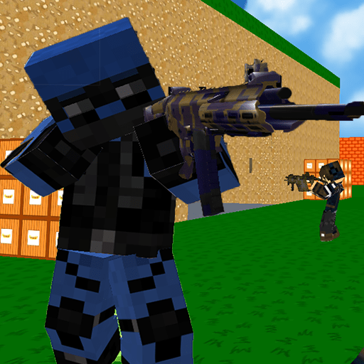 Blocky Combat Swat 3