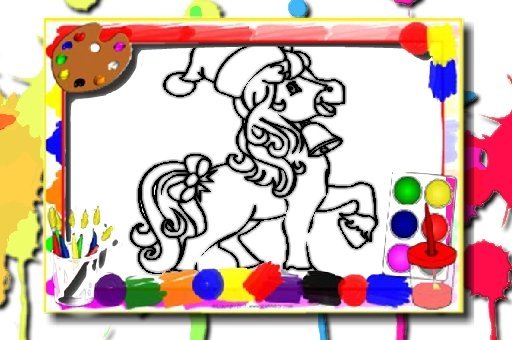 Horse Coloring Book