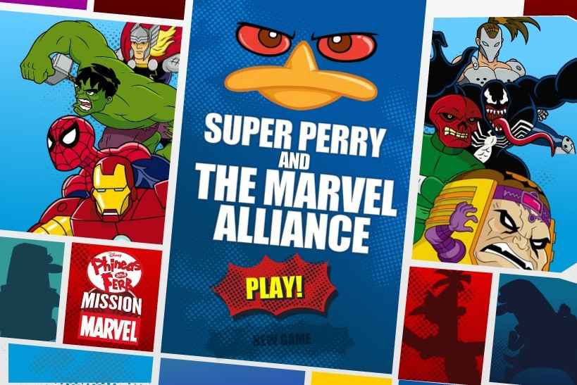 Super Perry and the Marvel Alliance