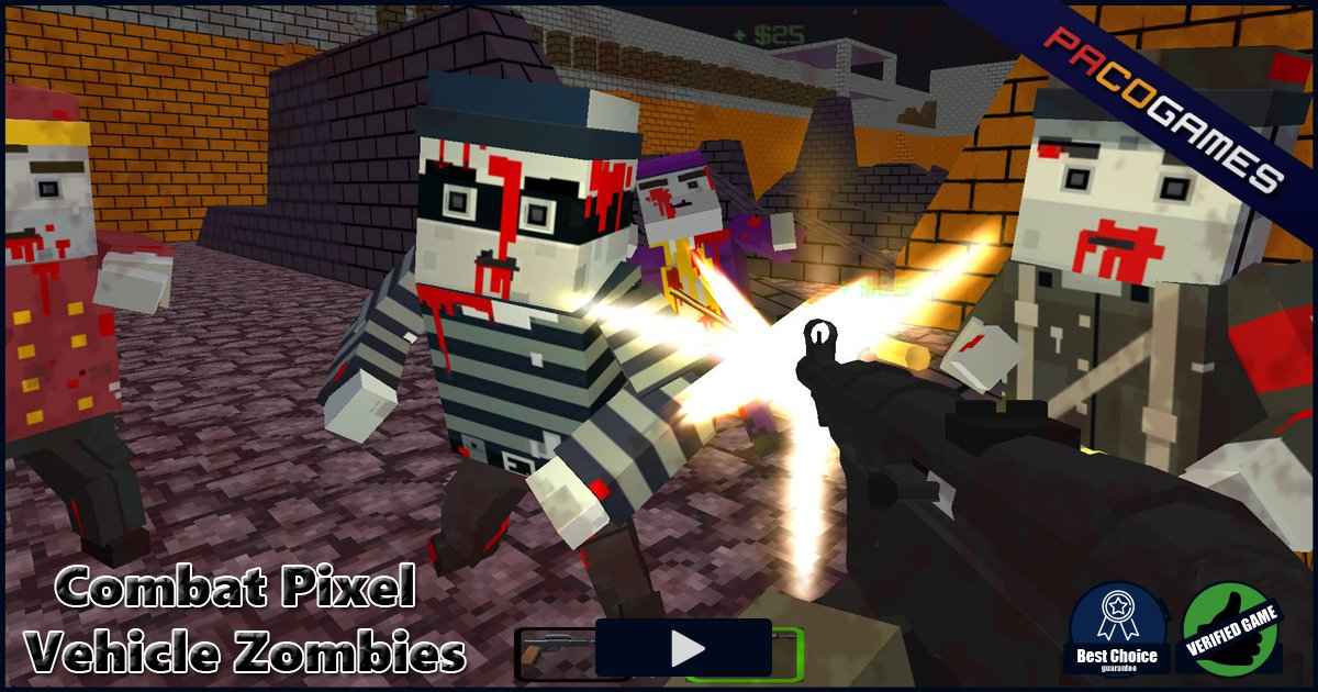 Blocky Combat Swat – Killing Zombie