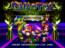 Knuckles’ Chaotix