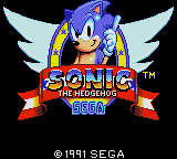 Sonic The Hedgehog GG