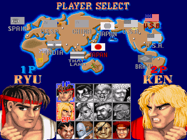 Street Fighter World Warrior 2 Hacked