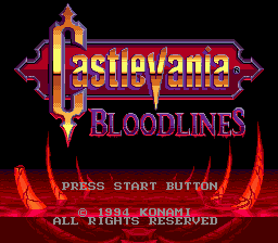 Castlevania – Bloodlines GEN