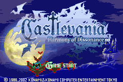 Castlevania – Harmony of Dissonance GBA