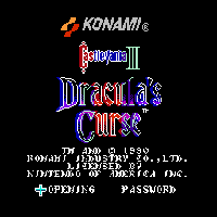 Castlevania III – Dracula’s Curse NES