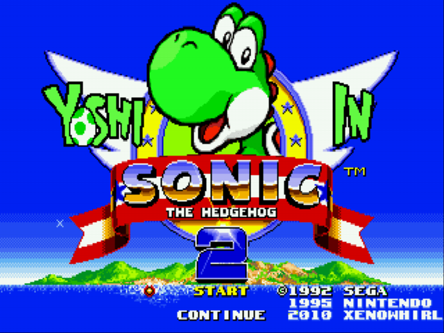 Yoshi in Sonic 2 (beta) Online