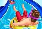 Slippery Water Slides Aquapark.io