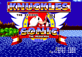 Knuckles in Sonic The Hedgehog 2