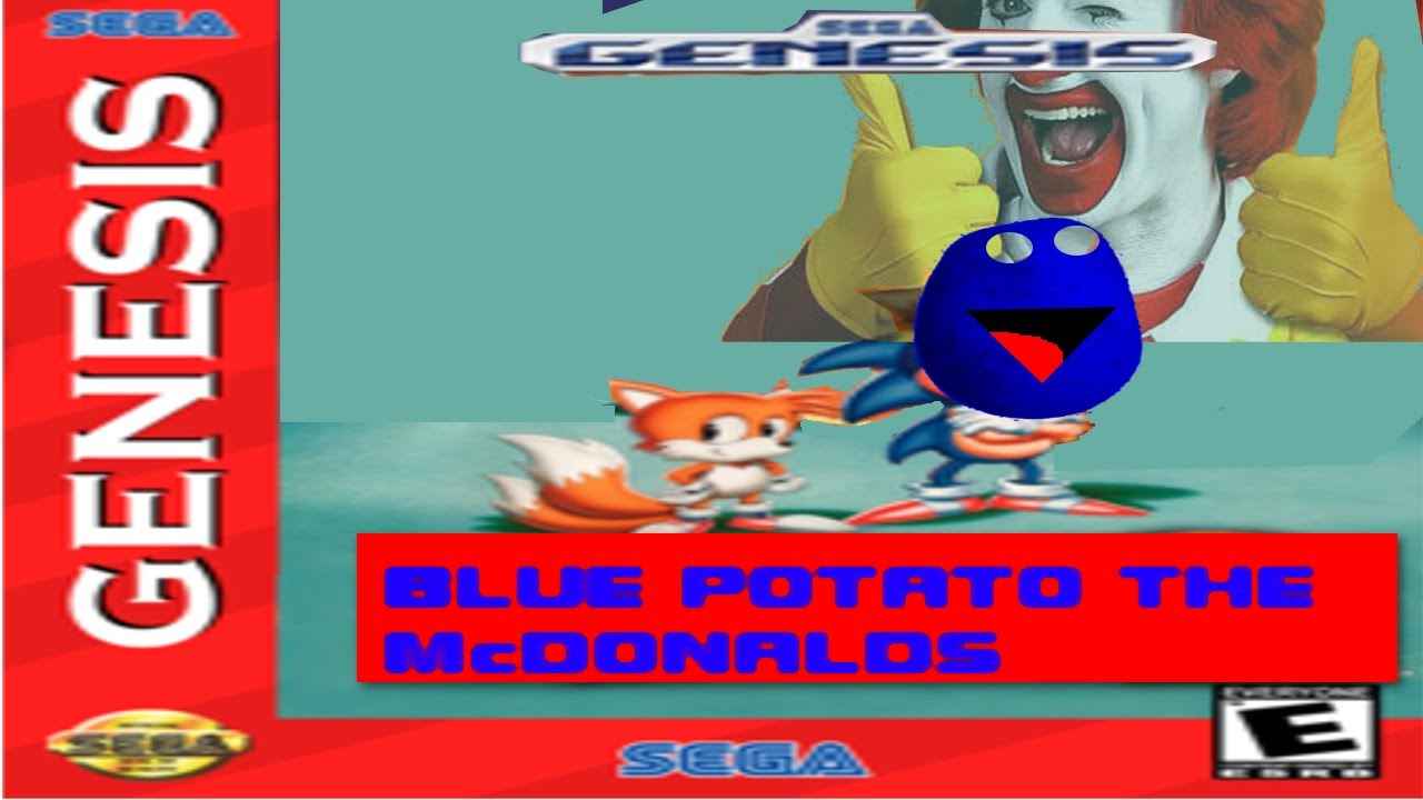 Sonic 2 – Blue Potato the Mcdonalds