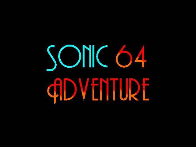 Sonic Adventure 64 (C3 Demo)