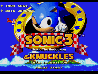Sonic 3 and Knuckles – Chaotix Edition