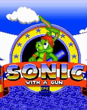Sonic With a Gun - Jogos Online