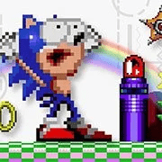 Sonic in Troll Island - Jogos Online