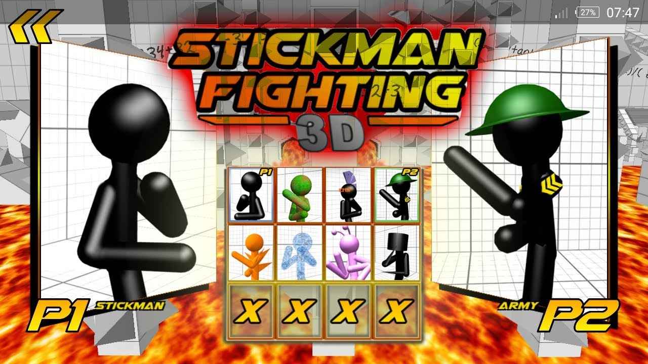 Stickman Fighting 3D