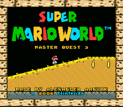 Super Mario World Master Quest 3