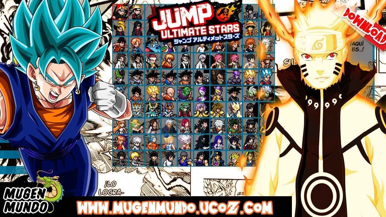 Jump Ultimate Stars Reborn V3.5 - Jogos Online