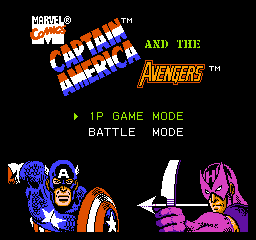Captain America and the Avengers NES