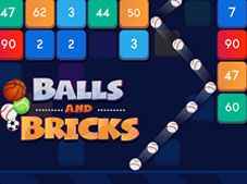 Jogar Balls and Bricks Gratis Online
