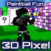 Jogar Paintball Fun: 3D pixel Gratis Online