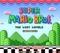 Super Mario Bros: The Lost Levels Enhanced