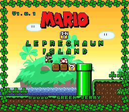 Mario in Leprechaun Island