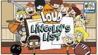 Living Loud: Lincoln’s ListLiving Loud: Lincoln’s List