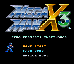 Mega Man X3 – Zero Project (Ver. 1.0) SNES - Jogos Online