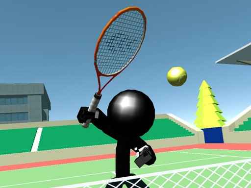 Stickman Tennis 3D - Jogos Online