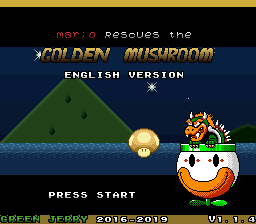 Mario Rescues the Golden Mushroom