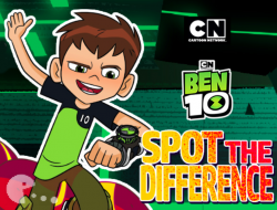 Ben 10 Spot the Differences - Jogos Online