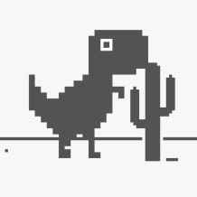 Google Chrome Dinosaur