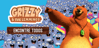Grizzy and the Lemmings: Encontre todos