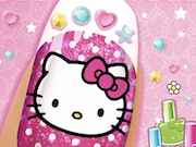 Hello Kitty Nail Salon