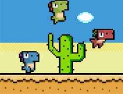 Jogar Pixel Dino Run Gratis Online