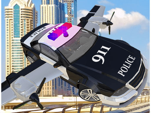 POLICE FLYING CAR SIMULATOR - Jogos Online