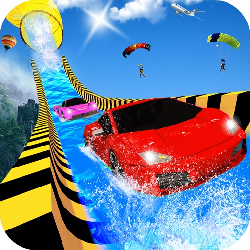 WATER SLIDE CAR RACING ADVENTURE 2020