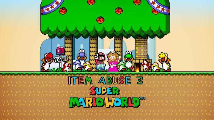 Super Mario World: ITEM ABUSE 3