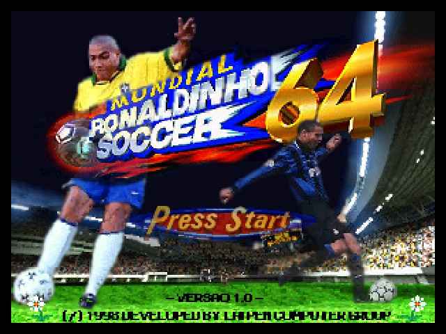 Mundial Ronaldinho Soccer 64